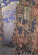 Childe Hassam The Fourth of July china oil painting reproduction